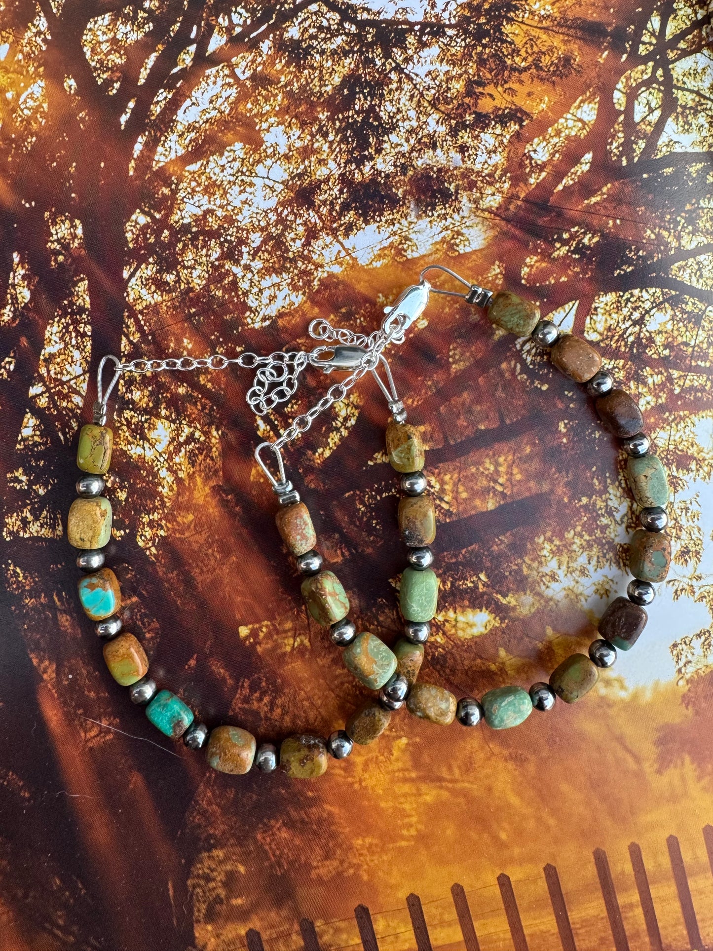 Brown Turquoise Bracelet