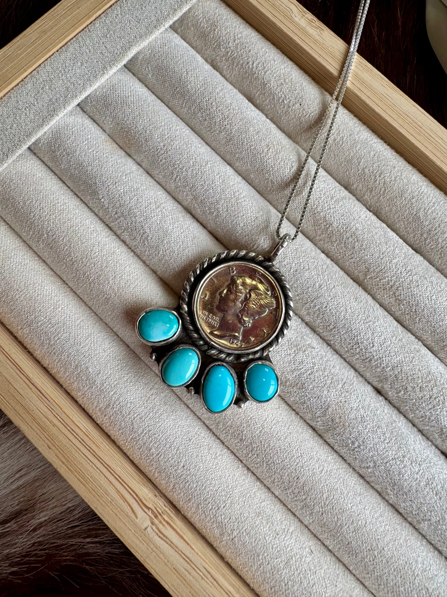 Liberty Nickel necklace