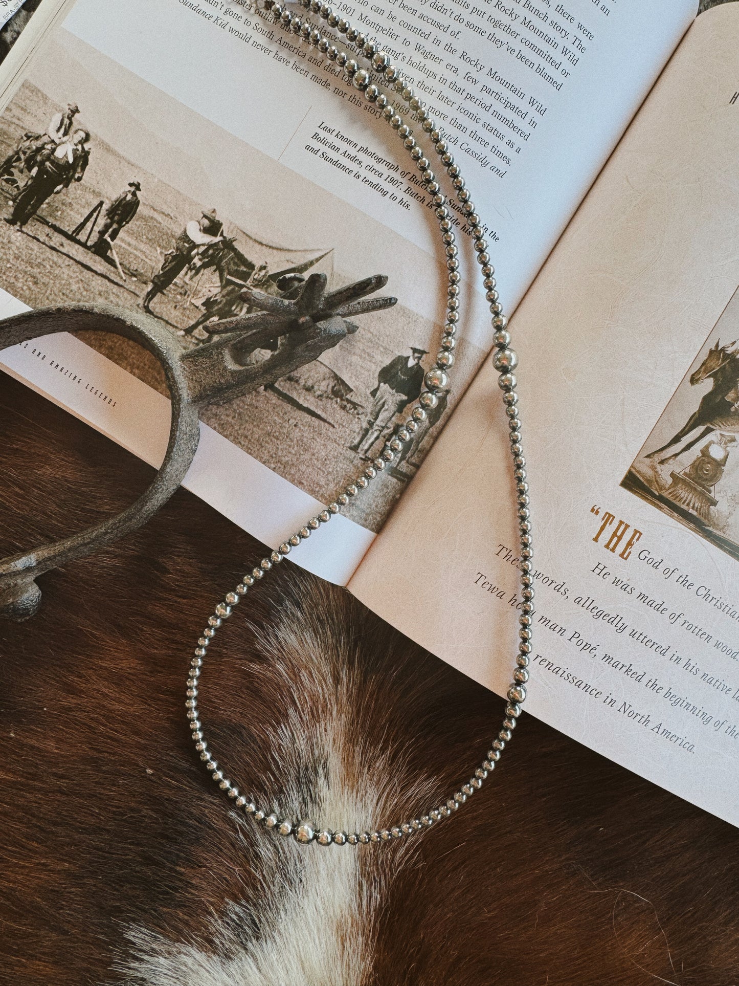 Graduated Sterling Pearl necklace