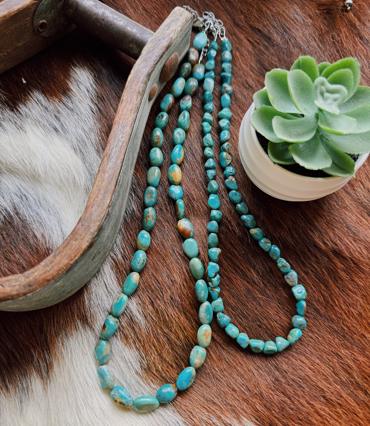 Turquoise Stackers