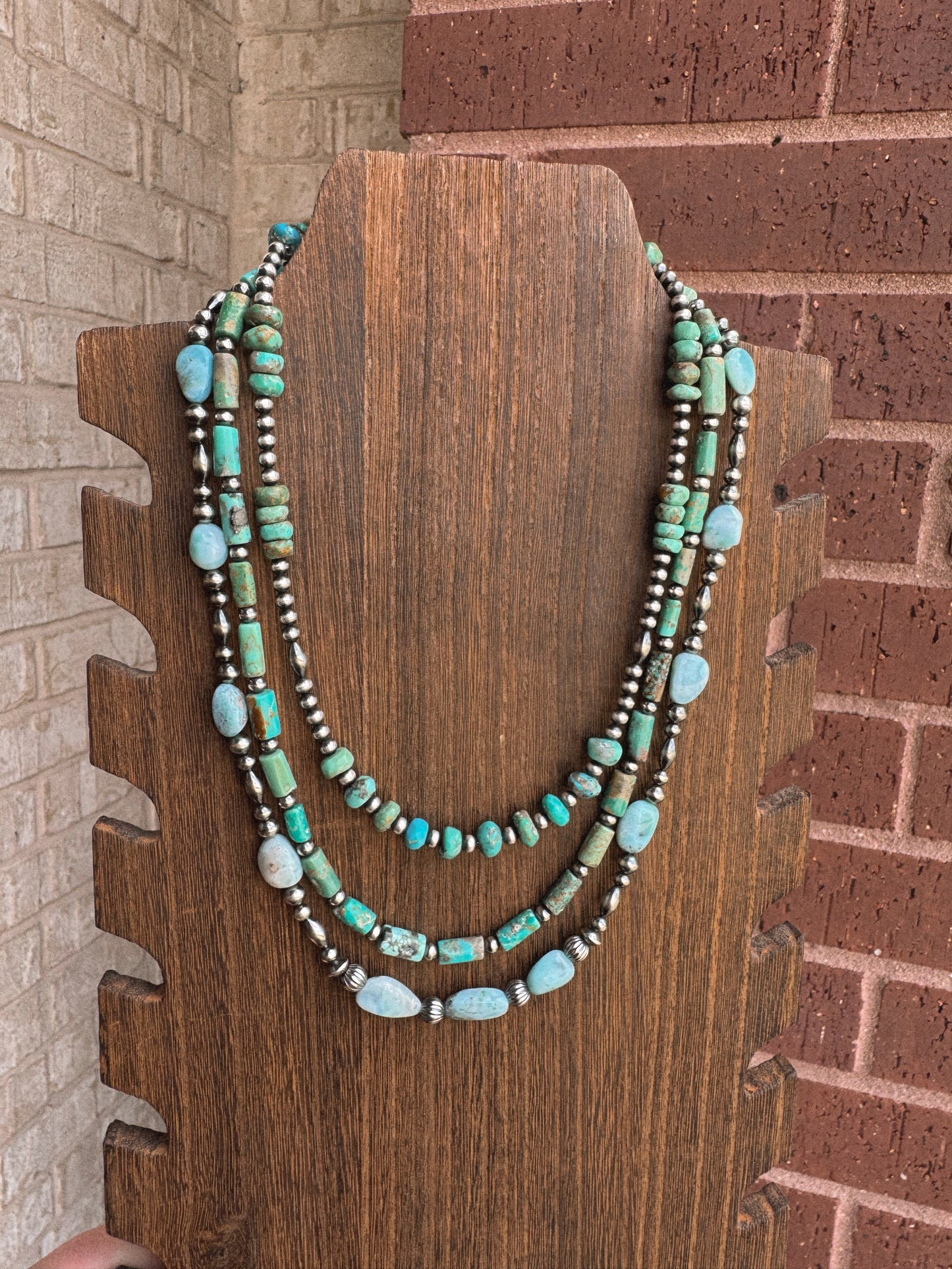 Kingman Rondell necklace