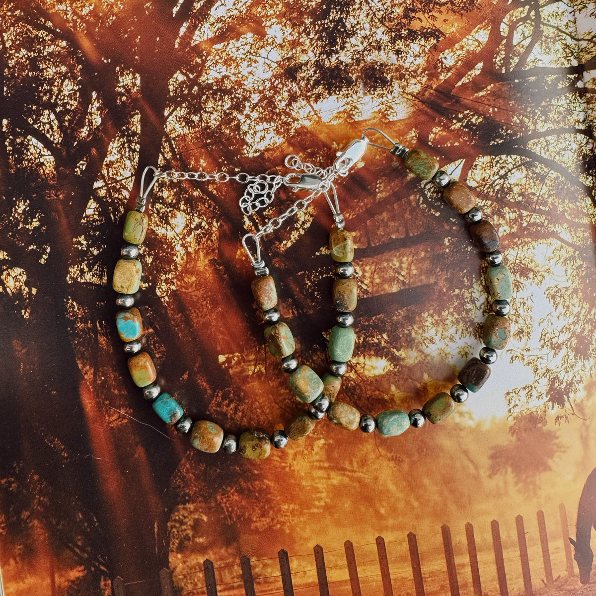 Brown Turquoise Bracelet