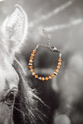 Orange Spiny Bracelet