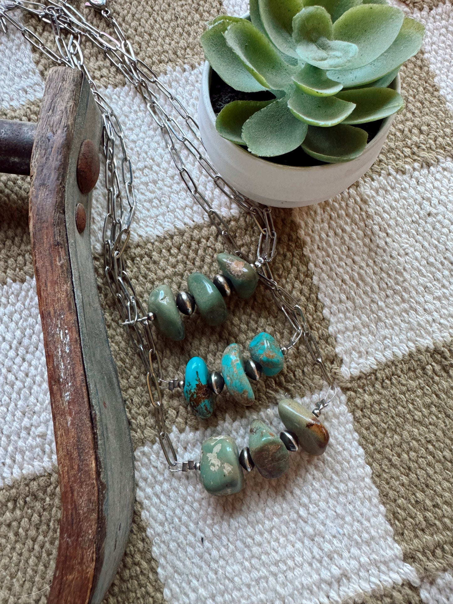 The Blossom bar necklaces