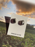 White Buffalo Earrings