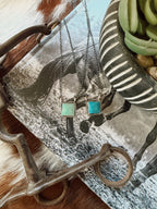 Square Kingman Turquoise Necklace
